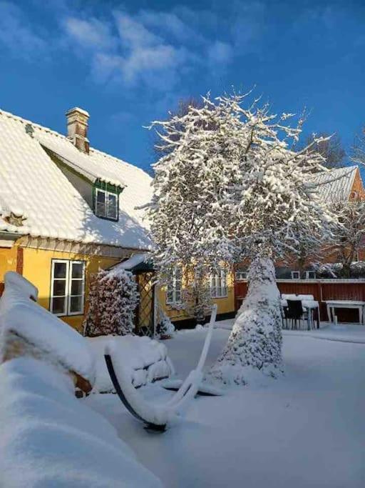Idyllisk, Historisk Byhus Ved Fjorden I Mariager Exterior photo