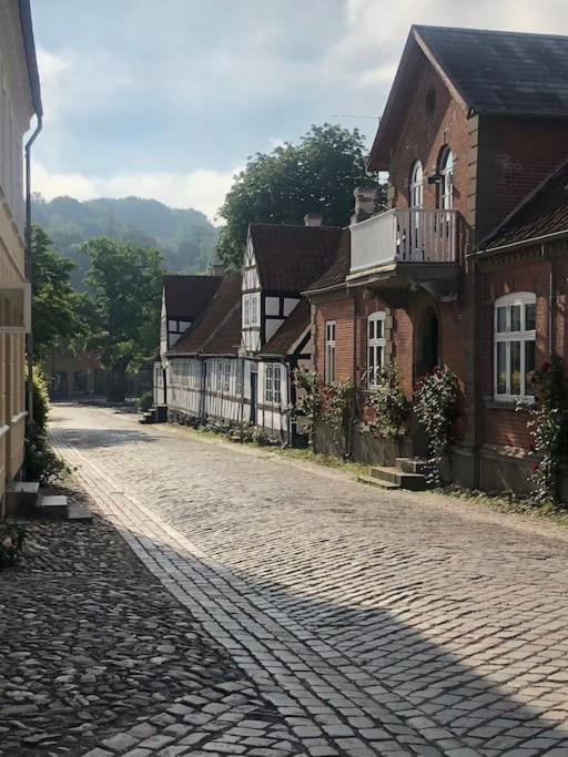 Idyllisk, Historisk Byhus Ved Fjorden I Mariager Exterior photo